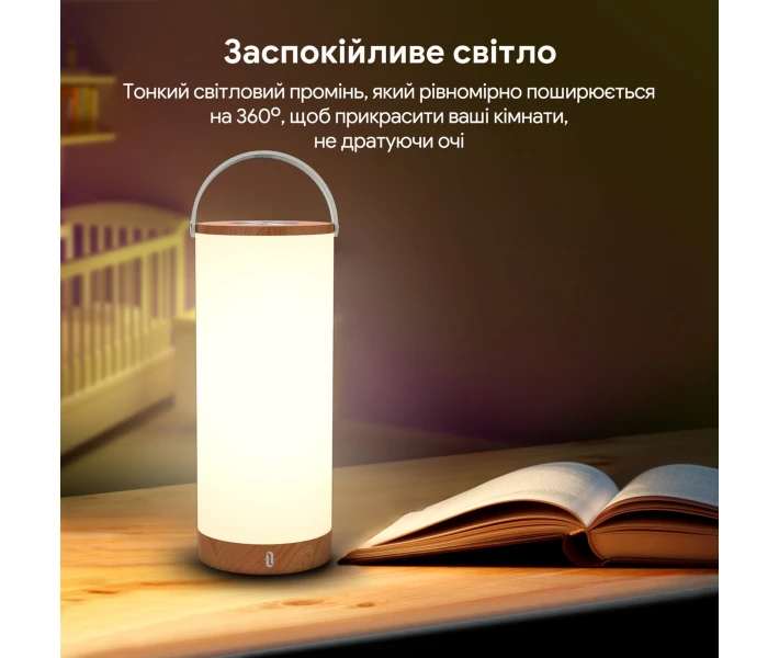 Фото - нічник Настільна лампа нічник TaoTronics TT-DL23 PRO RGB 5W 4000mAh 2700-3000K