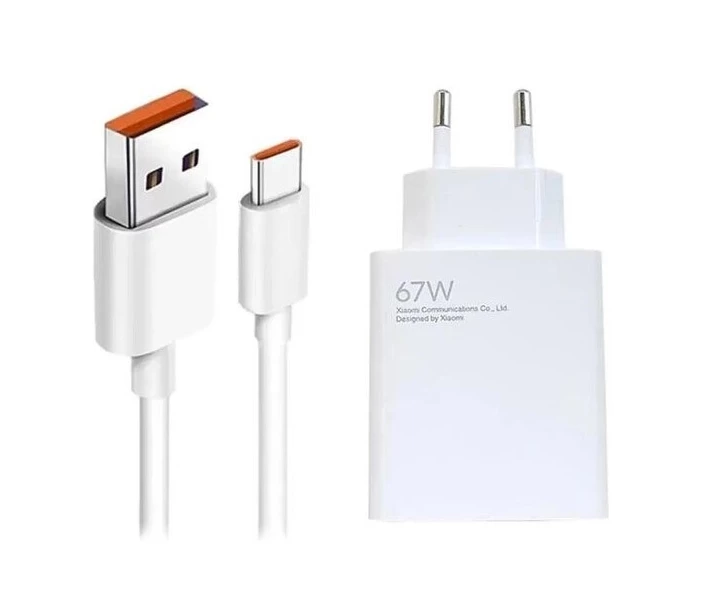 ЗП Xiaomi 67W (Type-A) + кабель USB-C