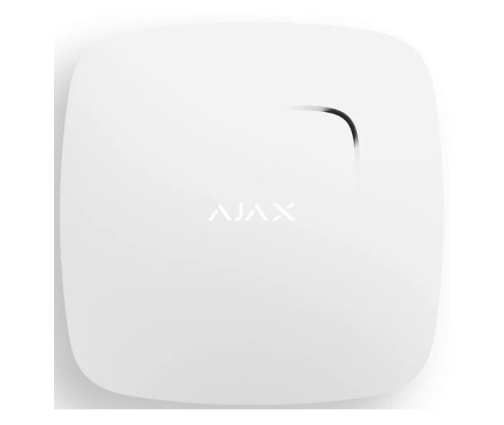 Фото - датчик для дому Датчик Ajax бездротової диму з температурним сенсором FireProtect White (1138)