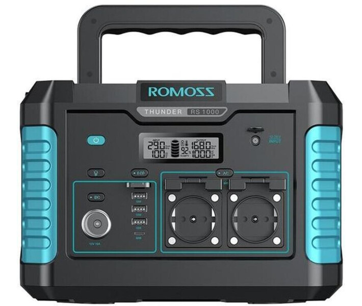Фото - зарядну станцію Зарядна станція Romoss RS1000 (RS1000-2B2-G153H) (1000 Вт)