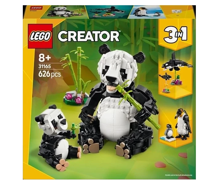 Конструктор LEGO® Creator Дикі тварини: пандові
