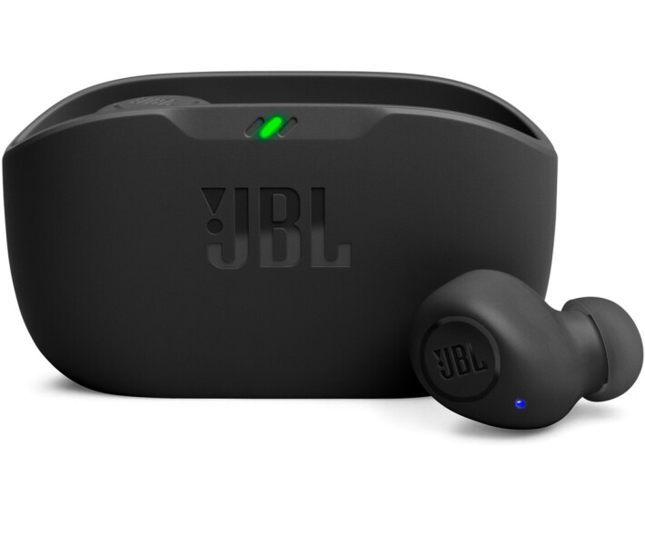 Фото - навушники Навушники JBL Wave Buds (JBLWBUDSBLK) Black