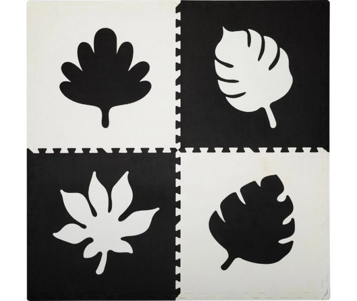 Фото - розвиваючий килимок Килимок-пазл MoMi Feli Black (120 x 120 cm) (AKCE00028)