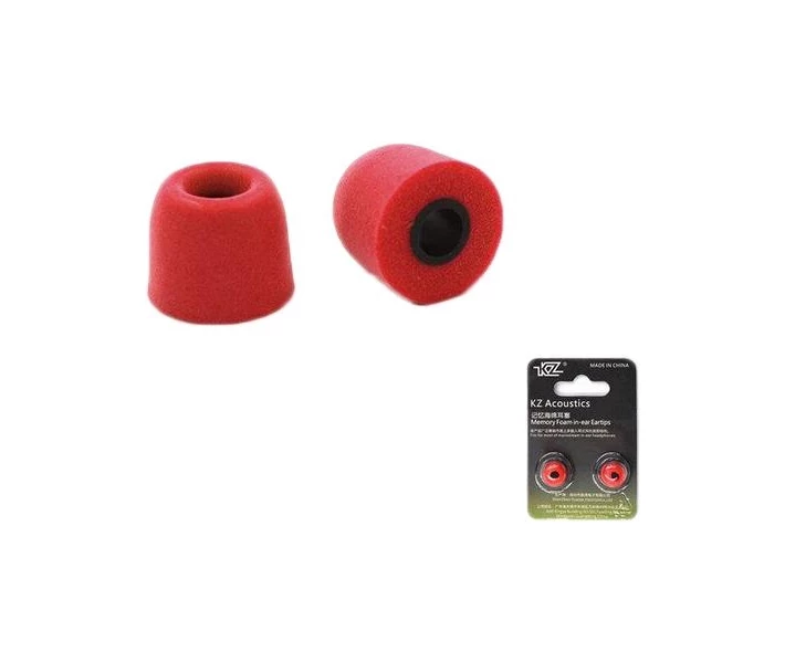 Фото - аксесуари для навушників Амбюшури Knowledge Zenith Memory Foam (90403141) Red (1 pair)