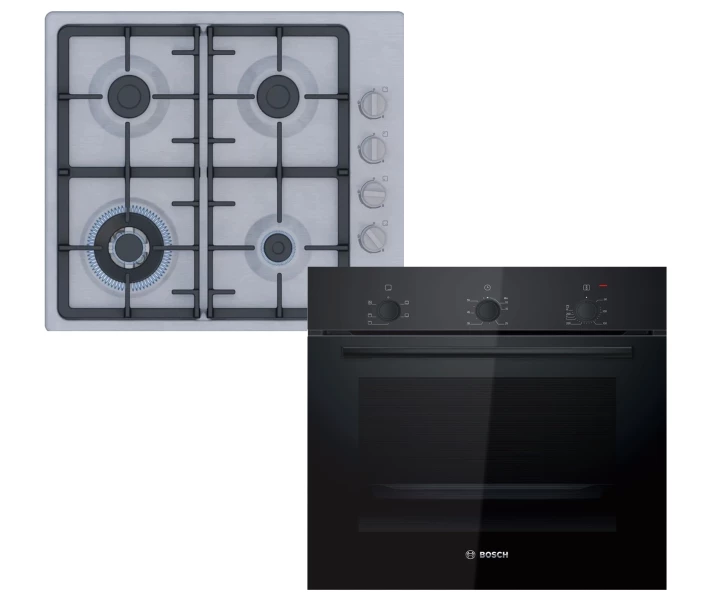 Фото - духова шафа Духова електрична шафа Bosch HBF011BA1T + PBH6C5K90R