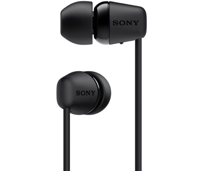 Фото - навушники Навушники Sony WI-C100 (WIC100B.CE7) Black