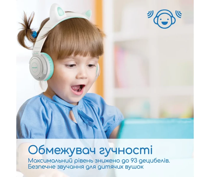 Фото - навушники Навушники Promate Panda (panda.lilac) Lilac