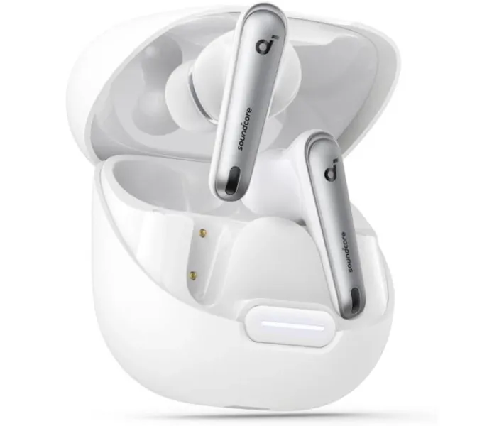 Навушники ANKER SoundСore Liberty 4 NC Clear White (A3947G21