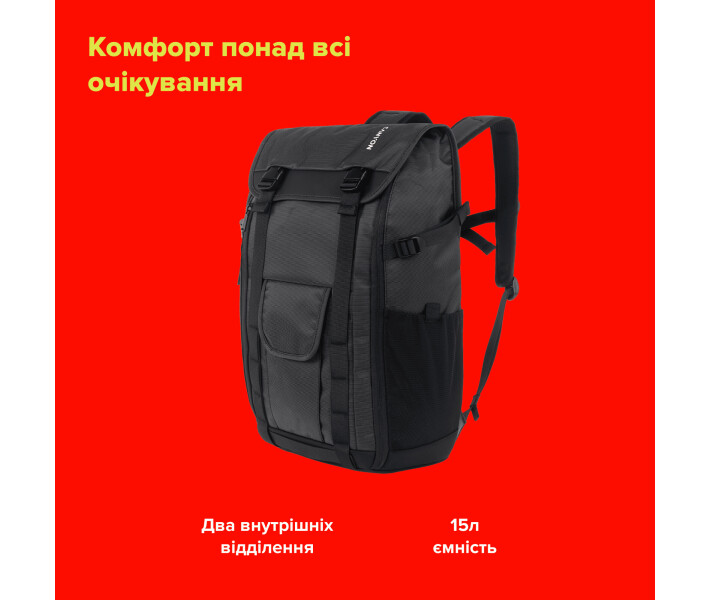 Фото - рюкзак Рюкзак для ноутбука Canyon BPA-5 Urban 15.6'' 15L Black (CNS-BPA5B1)