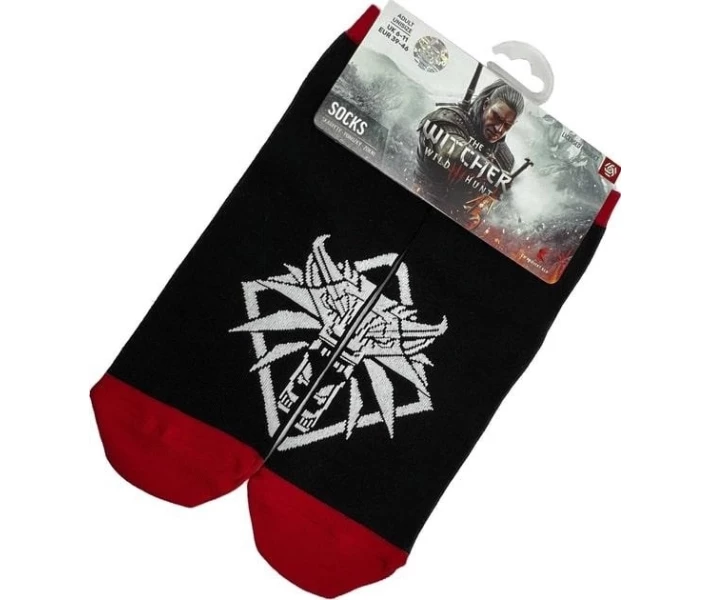 Фото - подарок для геймеров Шкарпетки GoodLoot The Witcher 3 Wolf Ankle Socks (5908305243359)