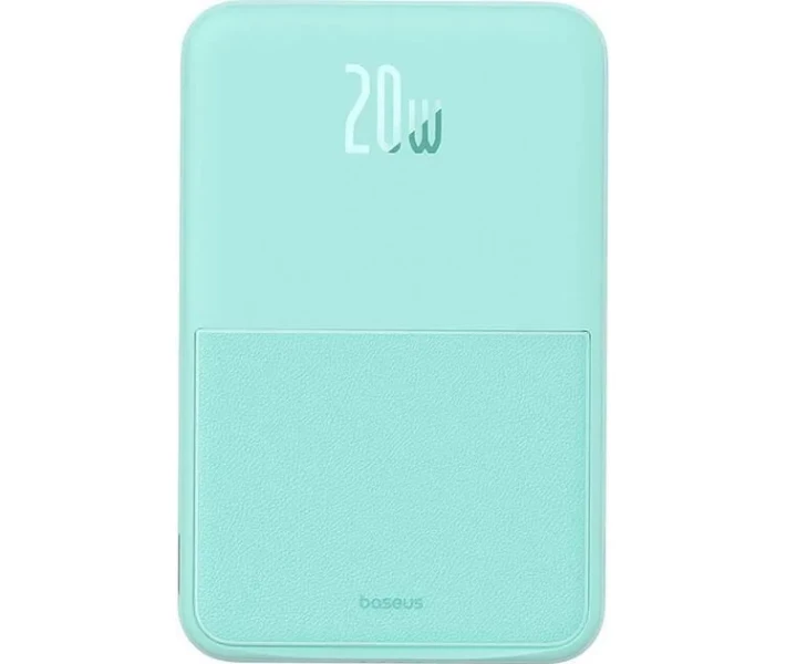 Фото - універсальну мобільну батарею Power Bank Baseus 5000mAh 20W (P10064101333-00) синій з ніжкою