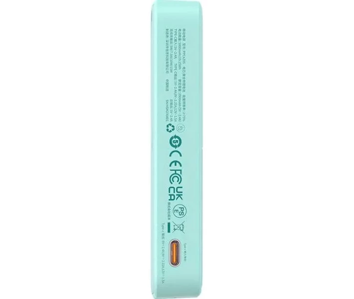 Фото - універсальну мобільну батарею Power Bank Baseus 5000mAh 20W (P10064101333-00) синій з ніжкою