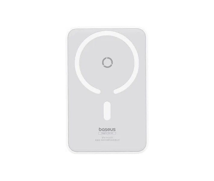 Фото - універсальну мобільну батарею Power Bank Baseus 5000mAh 20W (P10064101223-00)білий з ніжкою