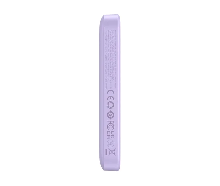 Фото - універсальну мобільну батарею Power Bank Baseus 6000mAh 20W (P10059002513-00) фіолетовий