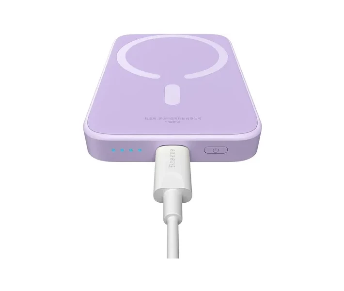 Фото - універсальну мобільну батарею Power Bank Baseus 6000mAh 20W (P10059002513-00) фіолетовий