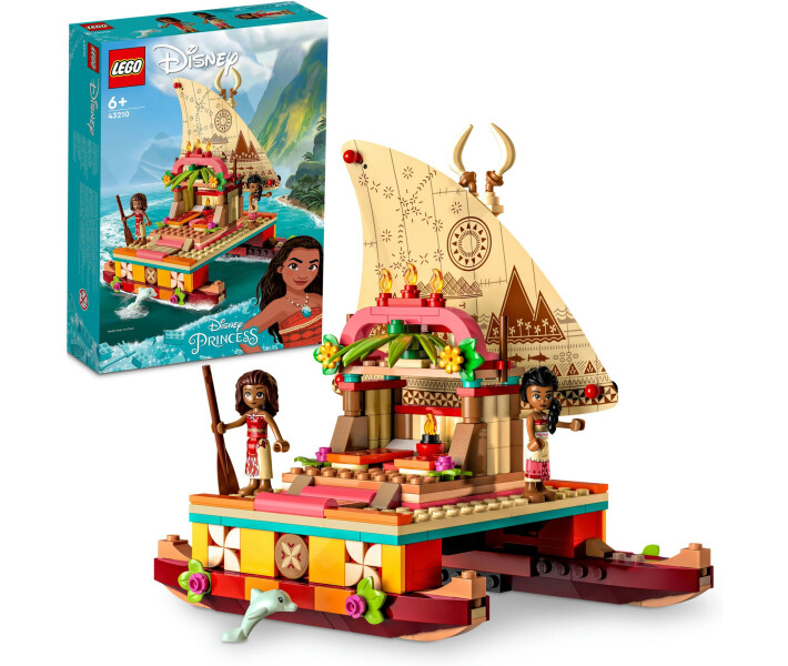 Фото - дитячий конструктор Конструктор LEGO® │ Disney Princess Пошуковий човен Ваяни (43210)