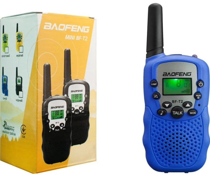 Фото - рацію Рація Baofeng MiNi BF-T2 PMR446 BLUE