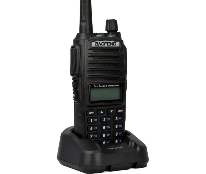 Фото - рацію Рація Baofeng UV-82 + Гарнітура Baofeng з подвійною кнопкою РТТ