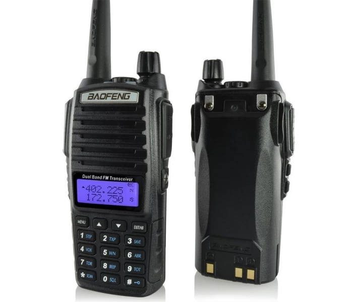 Фото - рацію Рація Baofeng UV-82 + Гарнітура Baofeng з подвійною кнопкою РТТ