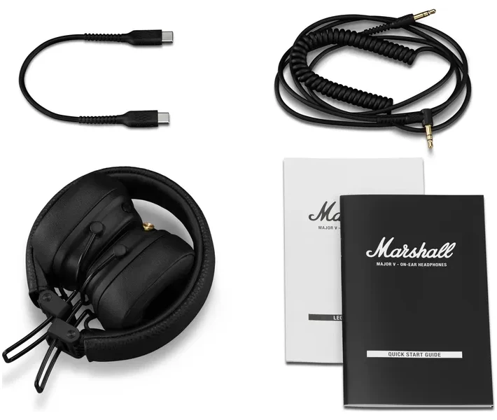 Фото - навушники Навушники Marshall Major V (1006832) Black