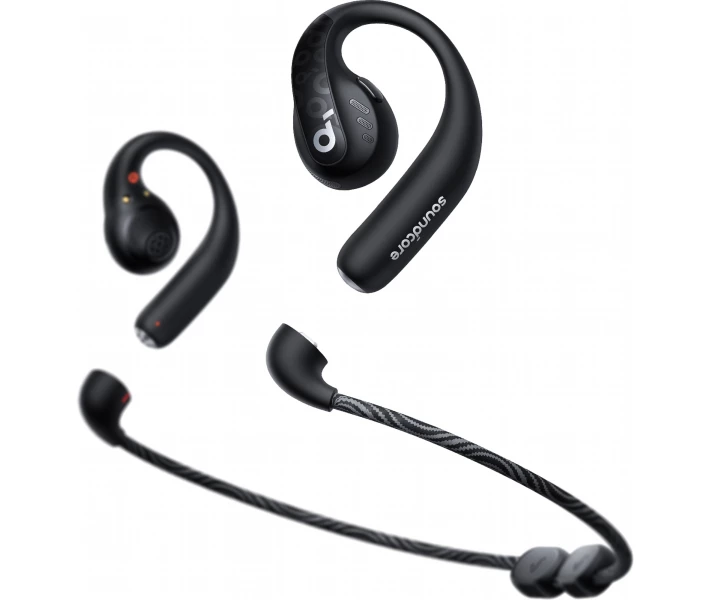 Фото - навушники Навушники ANKER SoundСore AeroFit Pro Black (A3871G11)