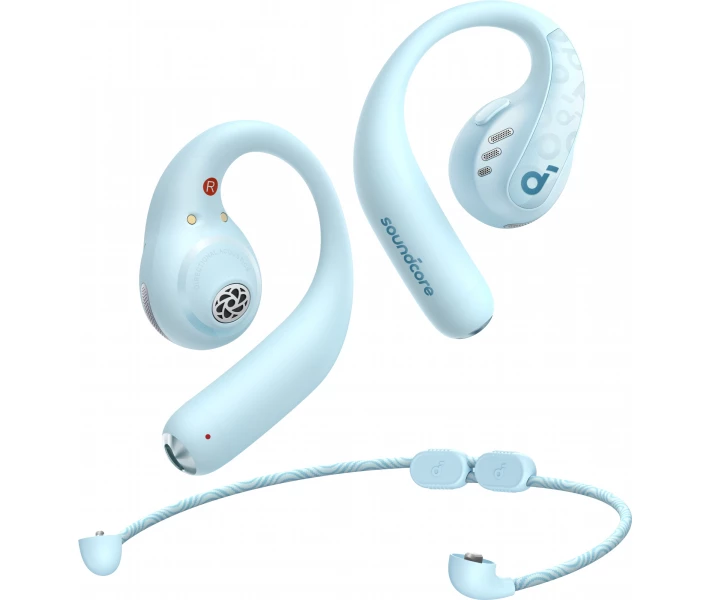 Фото - навушники Навушники ANKER SoundСore AeroFit Pro Blue (A3871G61)