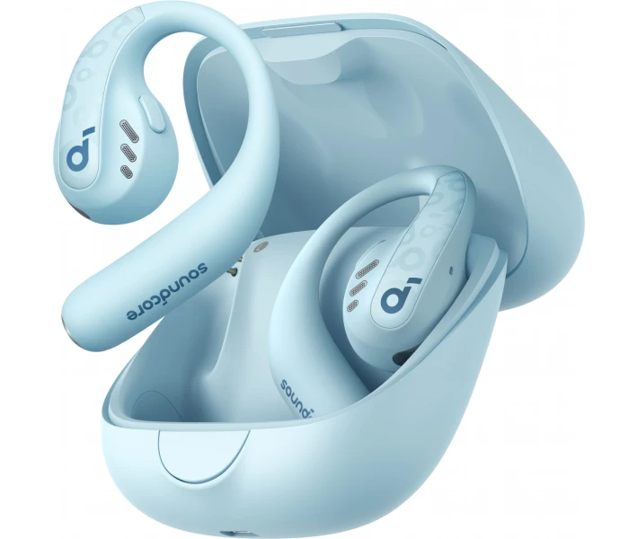 Фото - навушники Навушники ANKER SoundСore AeroFit Pro Blue (A3871G61)