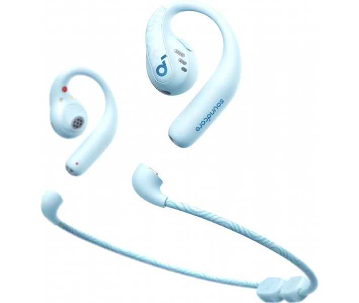 Фото - навушники Навушники ANKER SoundСore AeroFit Pro Blue (A3871G61)