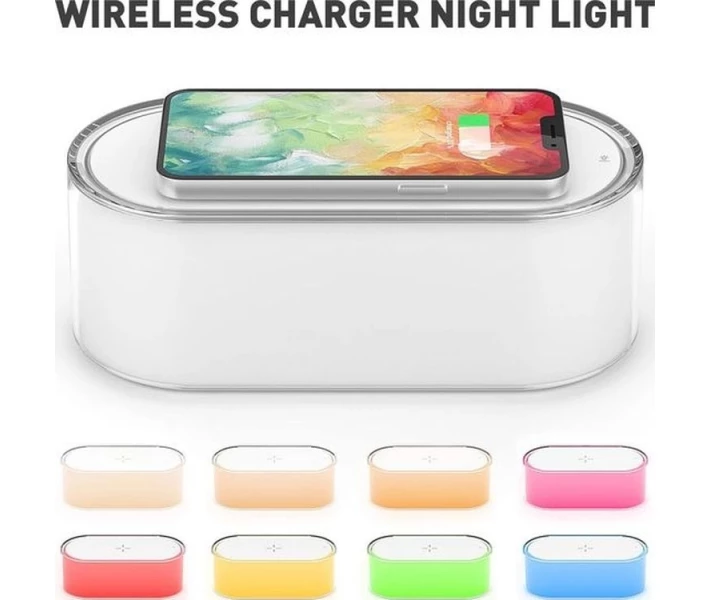 Фото - нічник Нічник з бездротовою зарядкою Proove Multicolor Glow (59545)