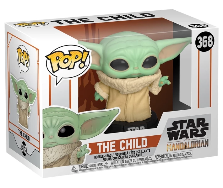 Фото - фігурки ігрові, персонажі мультфільмів Ігрова фігурка Funko Pop! серії Мандалорец Малюк Йода (48740)