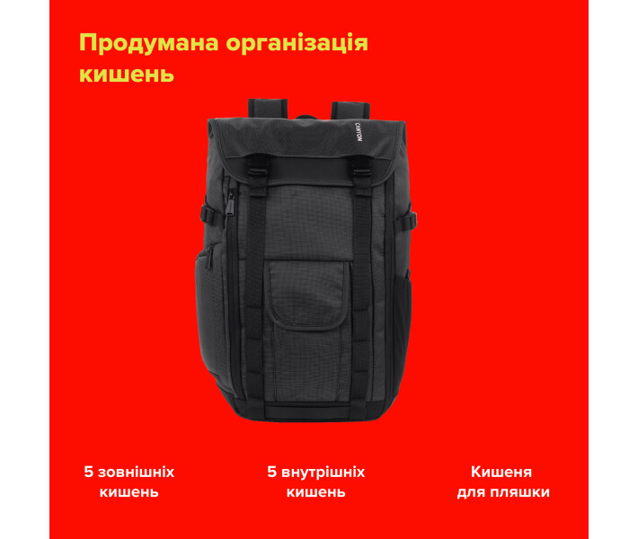 Фото - рюкзак Рюкзак для ноутбука Canyon BPA-5 Urban 15.6'' 15L Black (CNS-BPA5B1)