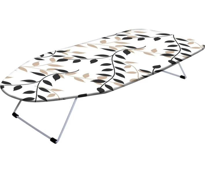 Фото - прасувальну дошку Дошка для прасування Casa Si Table Top 73x30 White/Black Leaves (CS95159P168)