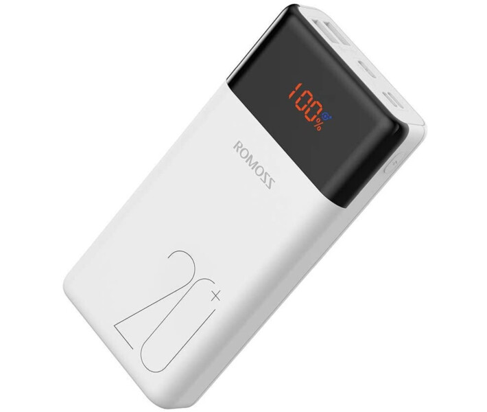 Фото - універсальну мобільну батарею Power Bank Romoss 20000mah LT20PS+(PTM20-112-1131) білий