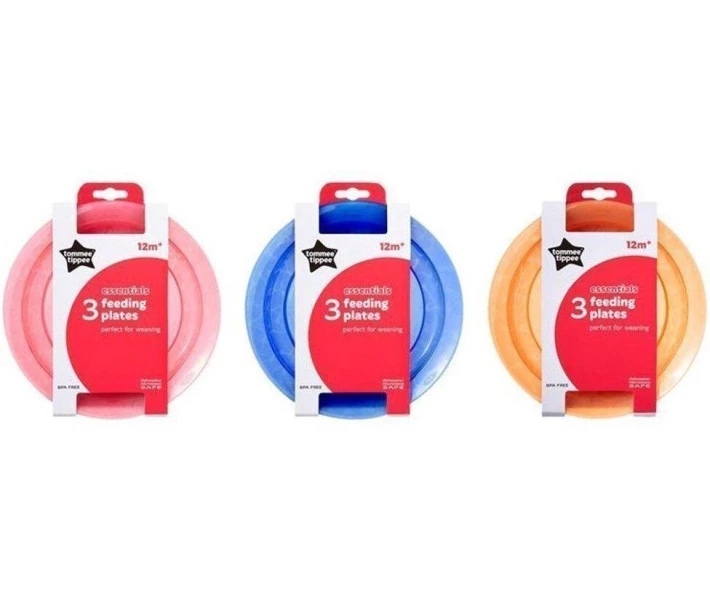 Фото - посуд для дітей Тарілочки дрібні Tommee Tippee 3 шт (30062)