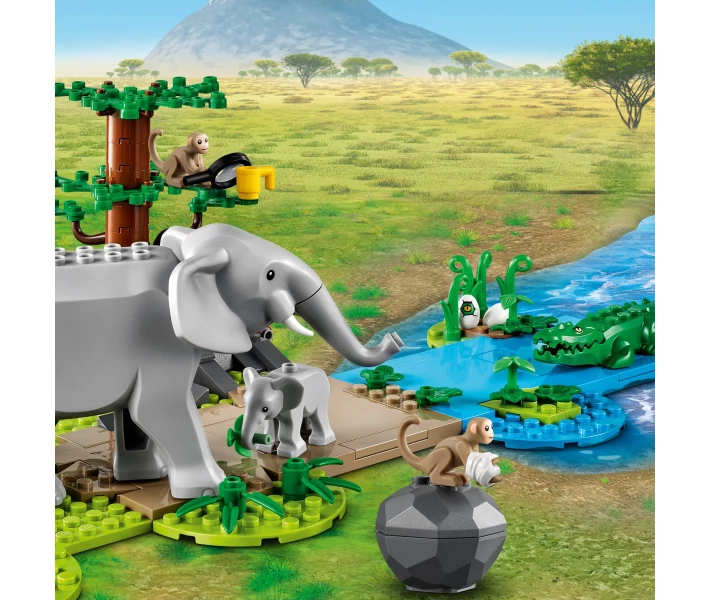 Фото - дитячий конструктор LEGO® City Операція з порятунку звірів (60302)