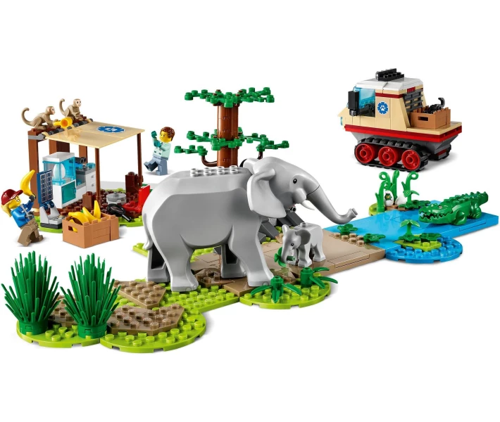 Фото - дитячий конструктор LEGO® City Операція з порятунку звірів (60302)