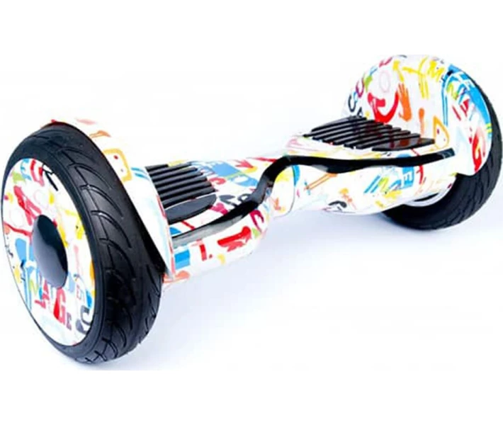 Фото - гіроборд Гіроборд Smart Balance Wheel 10.5 Графіті білий