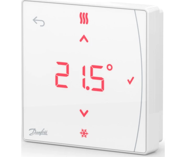 Фото - терморегулятор Терморегулятор Danfoss Icon2 RT, Display, білий (088U2121)