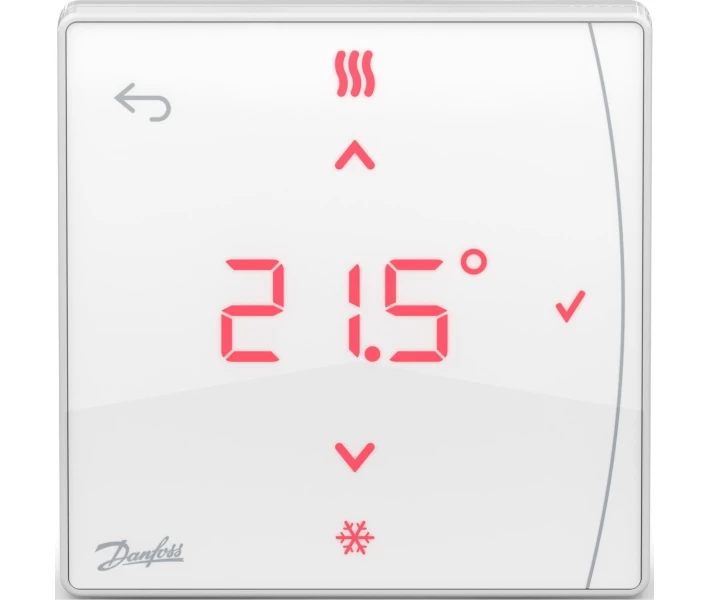 Фото - терморегулятор Терморегулятор Danfoss Icon2 RT, Display, білий (088U2121)