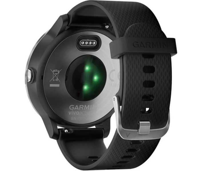 Фото - смарт-годинник Смарт-годинник Garmin Vivoactive 3 Black with Stainless (010-01769-01)