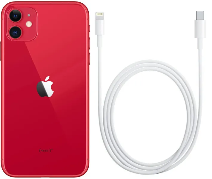 Apple iPhone 11 128GB Product Red (MHDK3) Slim Box купити в АЛЛО