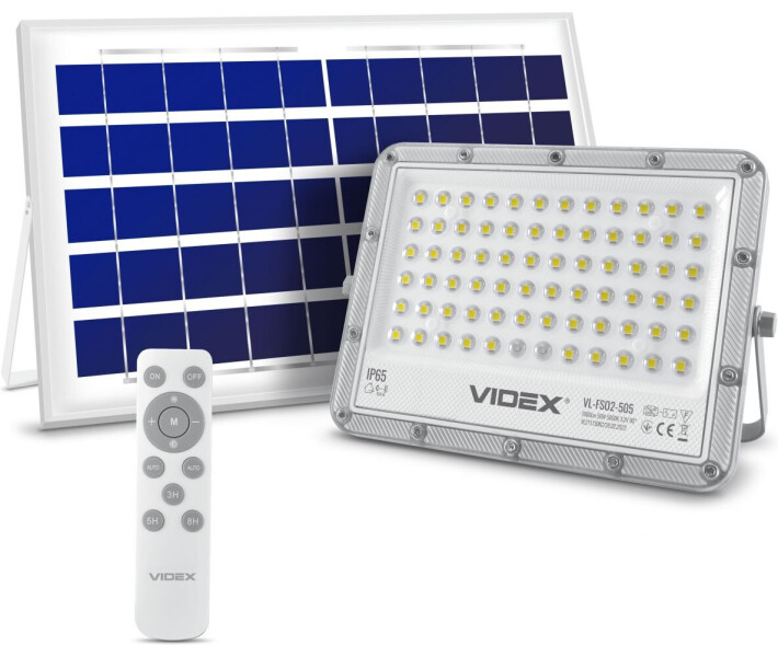 Фото - прожектор Прожектор акумуляторний VIDEX 1000LM 5000K 3.2V (VL-FSO2-505)