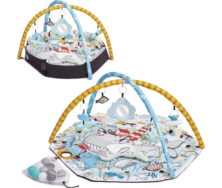 Фото - розвиваючий килимок Розвиваючий килимок Kinderkraft Smartplay Sea (KPSMSE00MUL0000) (00-00305165)