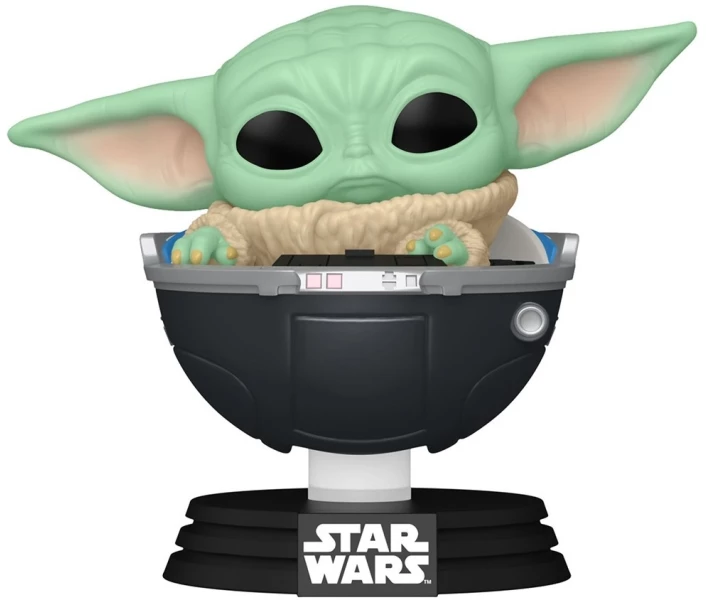 Фото - фігурки ігрові, персонажі мультфільмів Ігрова фігурка FUNKO POP! серії "Мандалорець" - МАЛЮК ҐРОГУ У ВІЗОЧКУ (76551)
