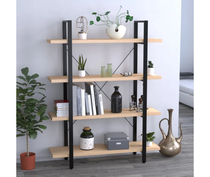 Фото - стеллаж Стелаж Loft Design Сингл-4 Дуб Борас