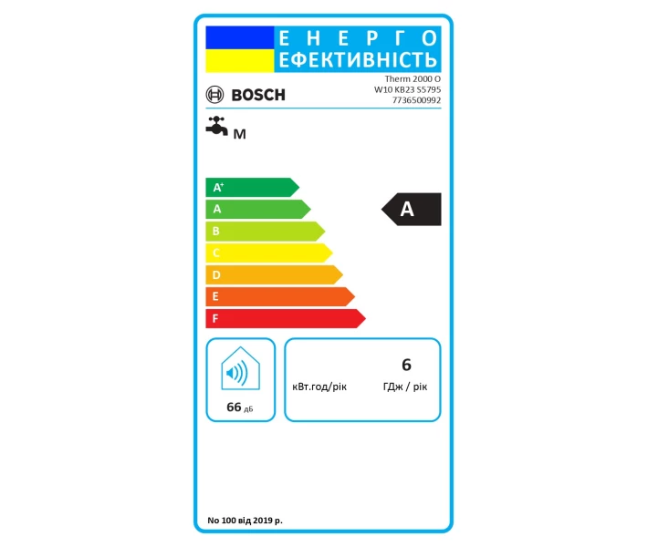 Фото - газову колонку Газова колонка Bosch Therm 2000 O W 10 KB (7736500992)