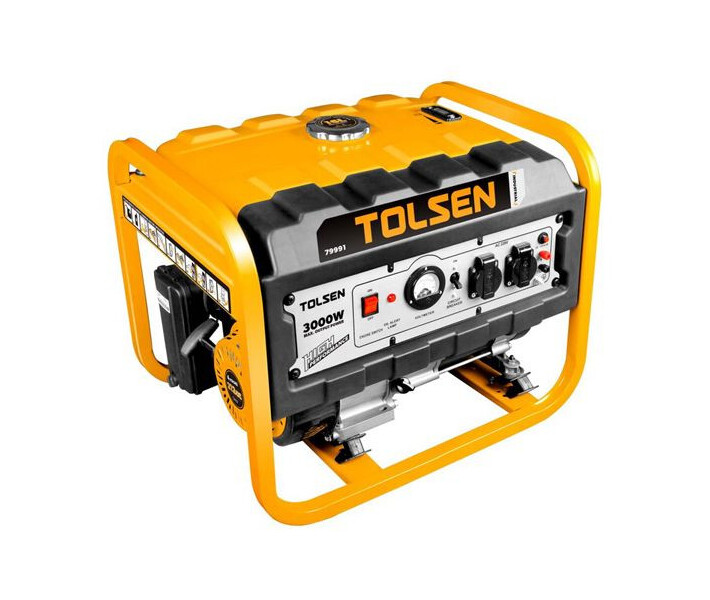 Фото - генератор Генератор бензиновий Tolsen 3000W (79991)