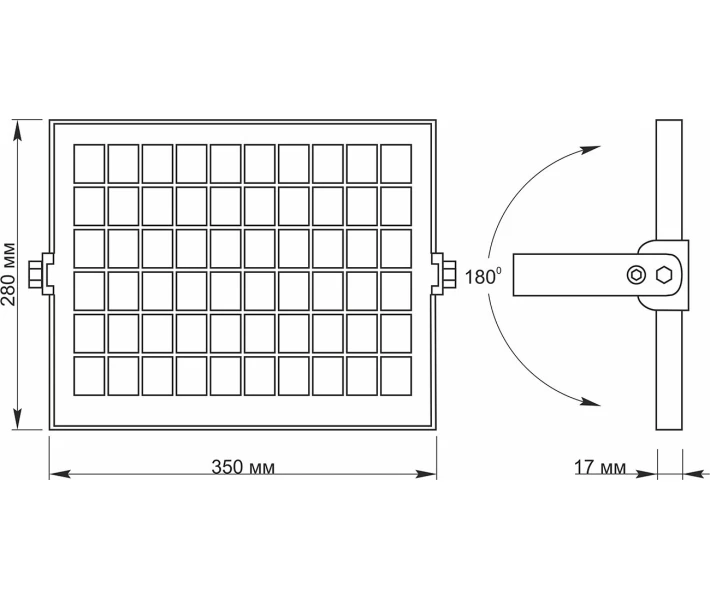 Фото - прожектор Прожектор акумуляторний VIDEX 10W 5000K 3.2V (VL-FSO-205)