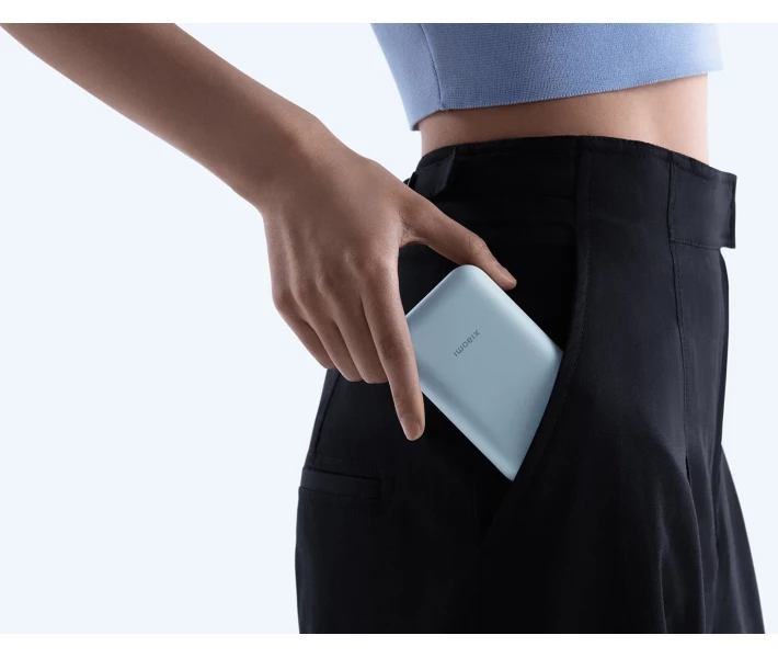 Фото - універсальну мобільну батарею Power Bank Xiaomi 10000mAh 22.5W (Integrated Cable) (BHR9073GL)голуб