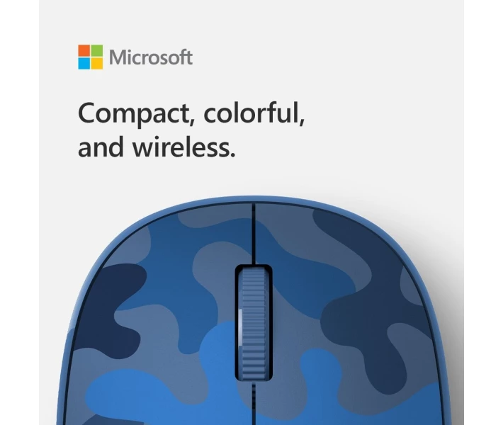 Фото - Мишки Миша Microsoft Camo SE Bluetooth Blue Camo (8KX-00024)